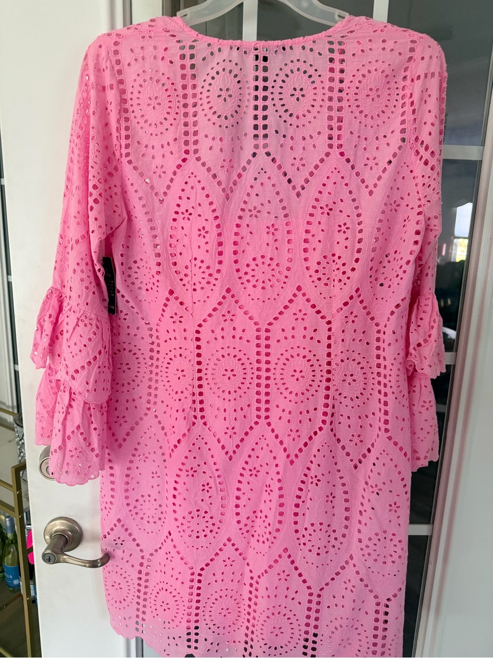 NWT Boston proper Eyelet Tiered Sleeve Tunic Dress - Picture 9 of 9